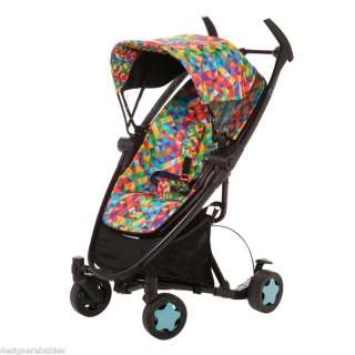   Xtra Q DESIGN VIVID COLORS Reversible Stroller~ CV080BGI~ NEW  