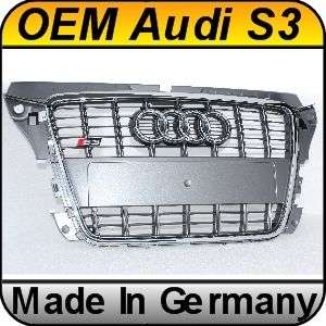 OEM Audi S3 Grill SFG Race Grille A3 8P (08 10) Chrome  