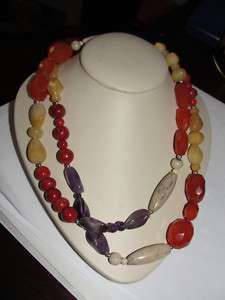 NWT $120 Barse 2 Strand Multi Stone Necklace  
