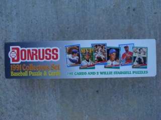 1991 Donruss Baseball Puzzle & Cards NIB and NR  