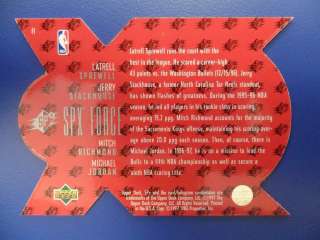 spx force insert card f1 1996 97 spx basketball details