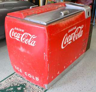 Vintage 1950s Coca Cola Cooler Thumbnail Image
