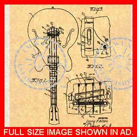 GIBSON EB 2 BASS GUITAR Patent/String Mute Allers #757  