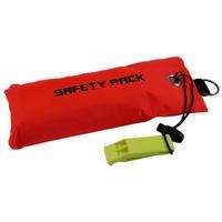 Diver Below 6ft Surface Marker with Pouch & Whistle  