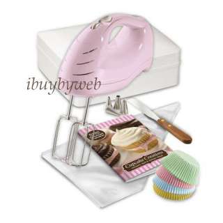 Hamilton Beach 62666 Cupcake Hand Mixer Decorating Kit  