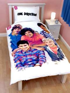 One Direction Crush Panel Single Bed Duvet Quilt Cover Set Brand New 