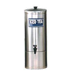 Stainless Steel Iced Tea Dispenser   Beverage  2 Gallon 845033010547 