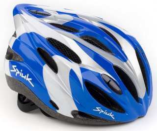 New Spiuk Zirion Bicycle Helmet Blue/Silver/White M/L  