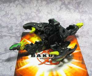 Bakugan Black Darkus Phantom Dharak 880g+20g Double Strike  