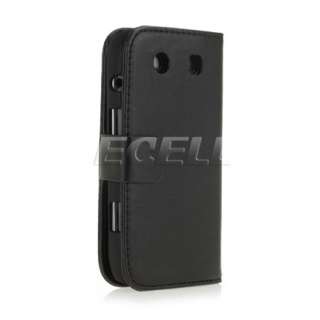   style range book style leather case for blackberry torch 9860 black