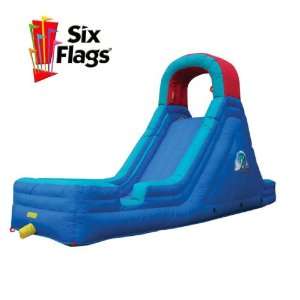    Six Flags Inflatable Banzai Falls Water Slide Toys & Games
