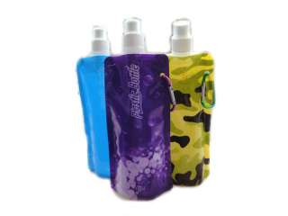 5pcs VAPUR 16oz Foldable Reusable Water Bottle BPA FREE  