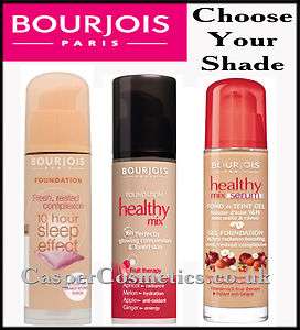 Bourjois 10hr Sleep or Healthy Mix Foundation or Serum Choose your 