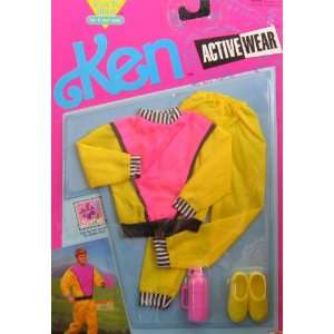 Barbie KEN Active Wear Fashions JOGGING (1992 Arcotoys, Mattel)