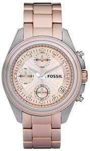 Fossil ES2915 Ladies Decker Boyfriend Aluminum Watch  
