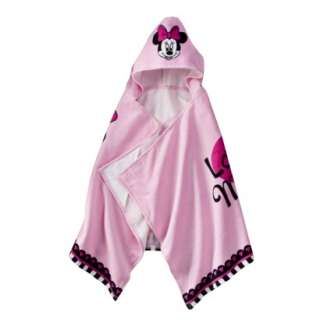 Target Home™ Minnie Mouse OLL Hooded Towel   Pink product details 
