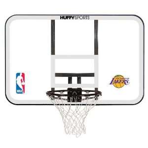 Spalding NBA Team Logo Basketball Backboard and Rim Combo with 44 Inch 