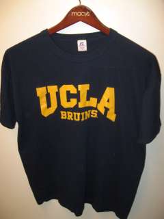 UCLA Bruins Vintage Russell Athletic Mens T Shirt Lrg.  