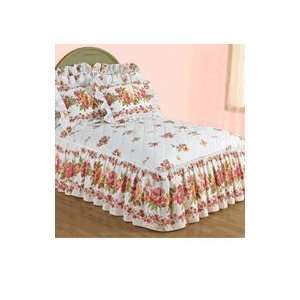 Beautiful Floral Bedspread Collection   King Bedspread (120W x 112L)