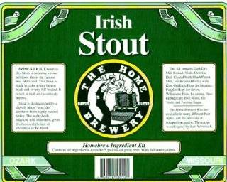 Irish Stout Home Beer Brewing Ingredient Kit