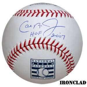  Cal Ripken Jr Signed Official HOF MLB Baseball w/HOF 