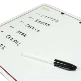 Two Sided Dry Erase White Board + Calendar w/ Marker Home Dorm Office 