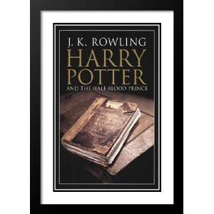  Harry Potter Book Covers 20x26 Framed and Double Matted 