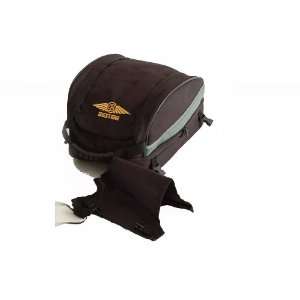   UNIVE BAG E Black Universal Sportbike Seat Tail Expandable Luggage Bag