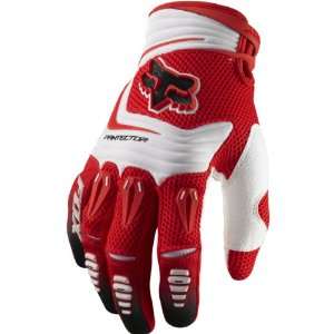   Mens Off Road/Dirt Bike Motorcycle Gloves   Red / Small Automotive