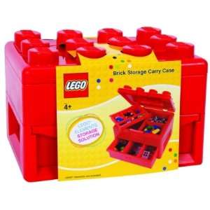  Lego Minifigure Case   Large Red Toys & Games