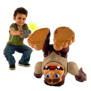 Big Foot Toy, detachable arm, two plastic toy pieces, wireless remote 