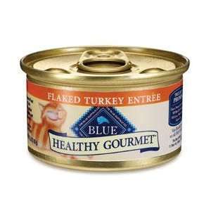 com Blue Buffalo Healthy Gourmet Flaked Turkey Entree Canned Cat Food 