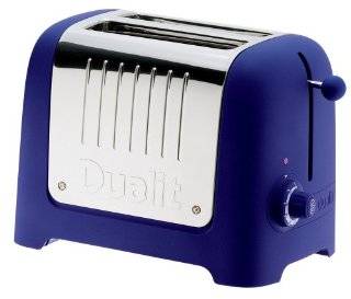   Dualit 25376 Lite 2 Slice Toaster, Soft Touch Cobalt Blue by Dualit