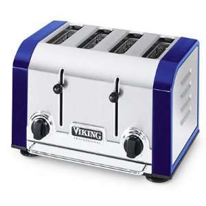    Viking Professional 4 Slice Toaster   Cobalt Blue