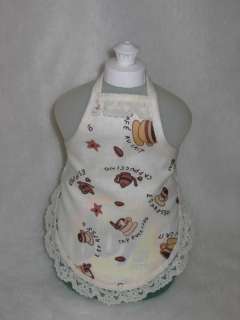 CAPPUCCINO/EXPRESSO/IVORY(349) DISH SOAP BOTTLE APRON  