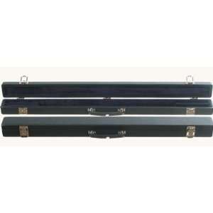  Bobelock Wooden Double Bow Case, Blue Velour Musical 