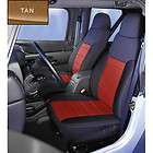 Jeep TJ Wrangler Neoprene Front Seat Covers Tan 03 06 1