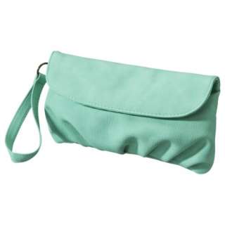 Xhilaration® Green Colored Clutch.Opens in a new window