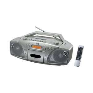   Boombox w/CD Player, Cassette Deck, AM/FM Tuner & Remote  Players
