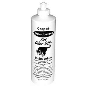 Cat Odor Off Urine & Stain Remover Carpet Deodorizer  