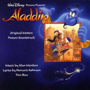 Aladdin CD Sndtrk Disney 1992 Alan Menken  