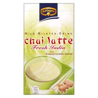 KRÜGER Chai Latte Fresh India Classic Chai Ginger Lemon  