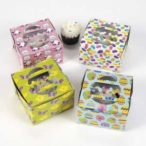 Easter Cupcake Boxes   Party Decorations & Cake Decorating Supplies 