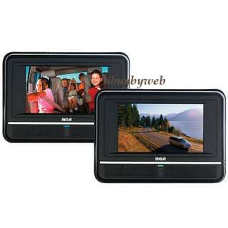 RCA DRC6272 7” Dual Tablet Portable Mobile DVD System  