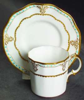 Royal Crown Derby LOMBARDY Demi Cup & Saucer 1756272  