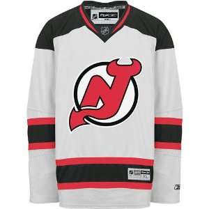 New Jersey Devils NHL 2007 RBK Premier Team Hockey Jersey (White) (XX 