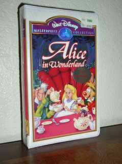 Alice in Wonderland (VHS,NEW,Clam Shell) 012257036039  