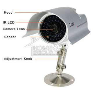 Night Vision Weatherproof Security Camera with Audio  
