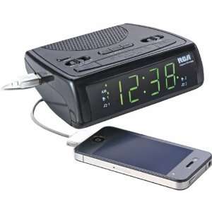  Dual Alarm Clock AM/FM Radio with USB Port Electronics