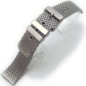  18mm Stainless Steel Brush Wire Mesh Watch Band, Strap 